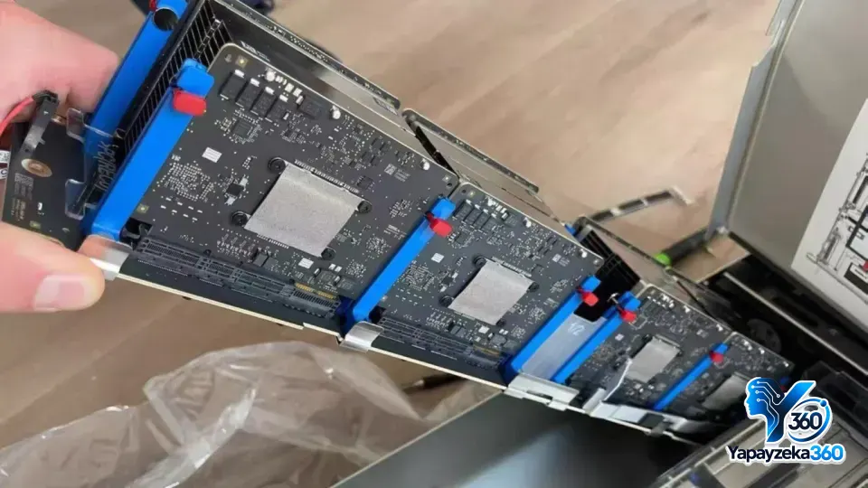 Apple'ın Gizli AI Sunucusu İlk Kez Görüntülendi: 32 Adet M5 Çipi ve Mac Studio Kontrolü