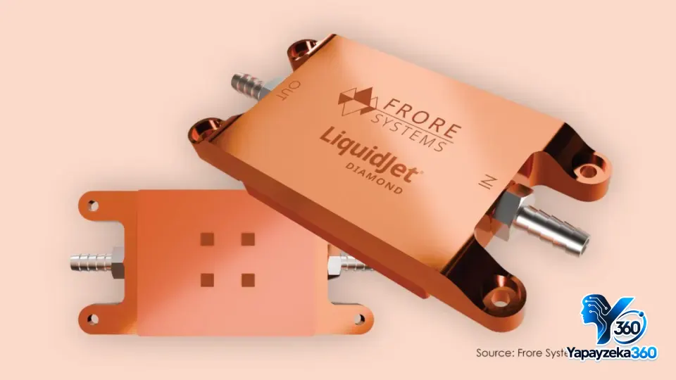 Sıvı Soğutmada Elmas Devrimi: Frore Systems'ten 770 W/cm² Yoğunluğa Dayanıklı LiquidJet Diamond